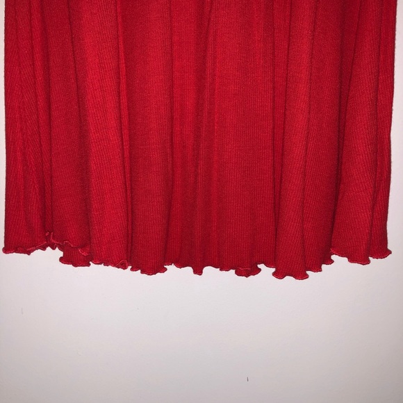 Red Mossimo Frilly Dress - Picture 2 of 4